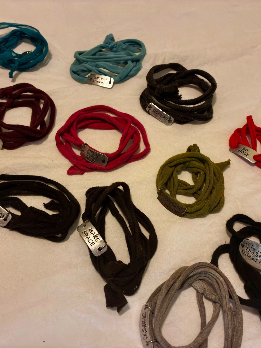 Wrap Bracelets - Motivational/Mantra